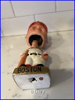 Vintage 1960s Boston Red Sox Wedge Base Nodder Bobblehead Japan Original Mint