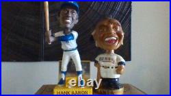 Vintage 1960s Braves Bobblehead and Brewers Hank Aaron Boxed Bobblehead