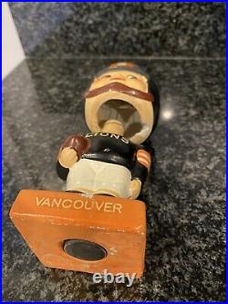 Vintage 1960s CFL Vancouver Lions British Columbia BC Nodder Bobblehead Original