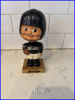 Vintage 1960s Chicago Bears Bobblehead Nodder