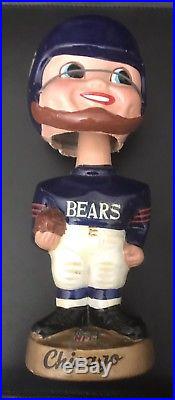 Vintage 1960s Chicago Bears NFL Football Bobble Head Nodder Sports Specialties