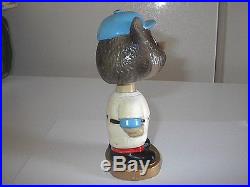 Vintage 1960s Chicago Cubs Gold Base Baseball Bobble Head Nodder Bobblehead