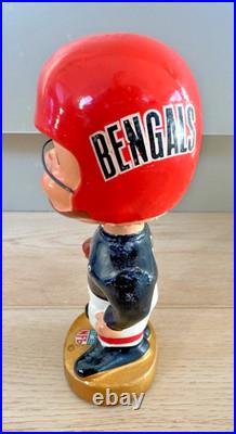 Vintage 1960s Cincinnati Bengals Bobblehead Doll Sports Specialties High Grade