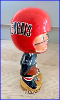 Vintage 1960s Cincinnati Bengals Bobblehead Doll Sports Specialties High Grade