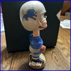 Vintage 1960s Detroit Lions Sports Specialties Nodder Bobblehead