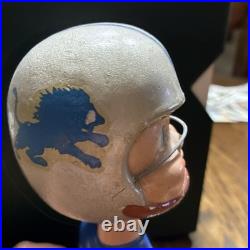 Vintage 1960s Detroit Lions Sports Specialties Nodder Bobblehead