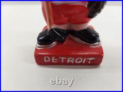 Vintage 1960s Detroit Red Wings MINI Bobblehead Mint