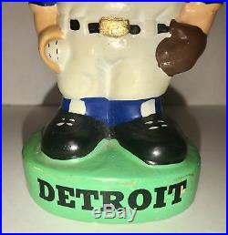 Vintage 1960s Detroit Tigers Green Base Bobble Head Nodder Bobblehead Ball Glove