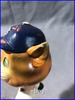 Vintage 1960s Detroit Tigers Mascot Bobblehead Nodder Japan Tiger Face Cracked