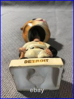 Vintage 1960s Detroit Tigers Mascot Bobblehead Nodder Japan Tiger Face Cracked