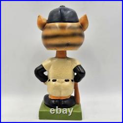 Vintage 1960s Detroit Tigers Mascot Green Square Base Bobblehead Nodder 1962