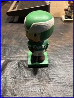 Vintage 1960s Eagles 00 Eagles Bobblehead Green Base Nodder Vintage 1960s Eagles 00 Eagles Bobblehead Green Base Nodder