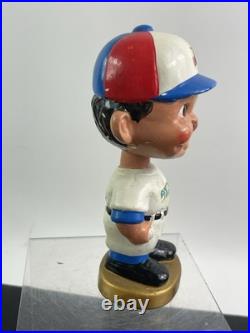 Vintage 1960s Era Montreal Expos Sports Specialties Bobblehead Gold Base Nodder