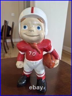 Vintage 1960s Football Bobblehead Nodder Tigers