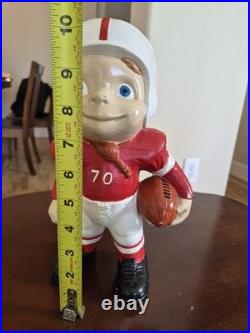 Vintage 1960s Football Bobblehead Nodder Tigers