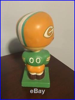 Vintage 1960s Green Bay Packers Bobble Head