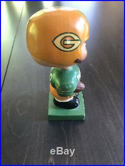 Vintage 1960s Green Bay Packers Bobble head, Nodder, made in Japan