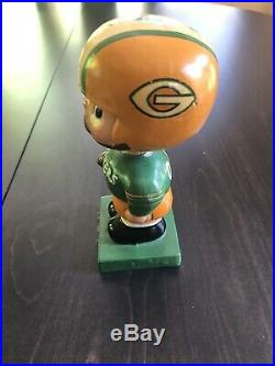 Vintage 1960s Green Bay Packers Bobble head, Nodder, made in Japan