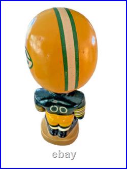 Vintage 1960s Green Bay Packers Bobblehead Doll by Sports Specialties-High Grade