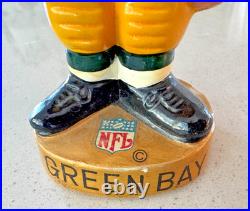 Vintage 1960s Green Bay Packers Bobblehead Doll by Sports Specialties-High Grade