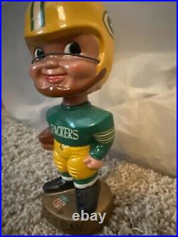 Vintage 1960s Green Bay Packers Bobblehead Nodder