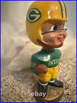 Vintage 1960s Green Bay Packers Bobblehead Nodder