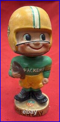 Vintage 1960s Green Bay Packers Bobblehead Nodder G (Some Wear) Vintage 1960s Green Bay Packers Bobblehead Nodder G (Some Wear)