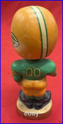 Vintage 1960s Green Bay Packers Bobblehead Nodder G (Some Wear) Vintage 1960s Green Bay Packers Bobblehead Nodder G (Some Wear)