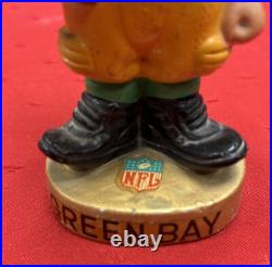 Vintage 1960s Green Bay Packers Bobblehead Nodder G (Some Wear) Vintage 1960s Green Bay Packers Bobblehead Nodder G (Some Wear)