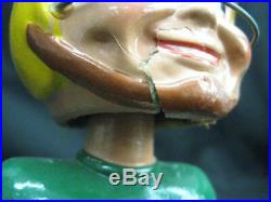 Vintage 1960s Green Bay Packers NFL Football Bobble Head Sports Specialties