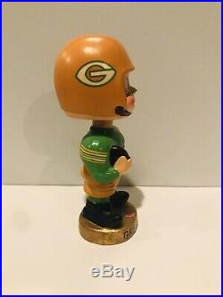Vintage 1960s Green Bay Packers Toes Up Type 2 Nodder Bobblehead Gem Mint