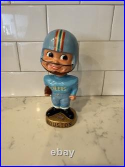 Vintage 1960s Houston Oilers Bobblehead Nodder