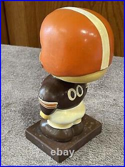 Vintage 1960s Japan Cleveland Browns Football Boy Bobble Head Nodder