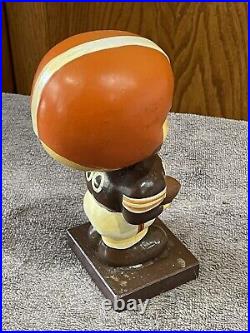 Vintage 1960s Japan Cleveland Browns Football Boy Bobble Head Nodder
