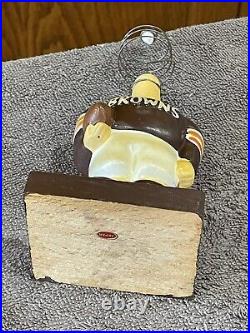 Vintage 1960s Japan Cleveland Browns Football Boy Bobble Head Nodder