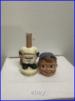 Vintage 1960s Kansas City Athletics Mini Bobblehead Nodder