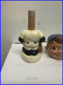 Vintage 1960s Kansas City Athletics Mini Bobblehead Nodder