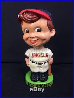 Vintage 1960s Los Angeles Angels Baseball Boy Face Bobblehead Nodder Japan 6