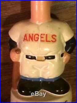 Vintage 1960s Los Angeles Angels Beatles Mini Bobble Head (Rare)