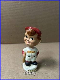 Vintage 1960s MINI Boston Red Sox Bobblehead 41/2 With Magnet Base
