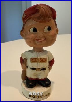 Vintage 1960s MINI Boston Red Sox Bobblehead 41/2 With Magnet Base Vintage 1960s MINI Boston Red Sox Bobblehead 41/2 With Magnet Base
