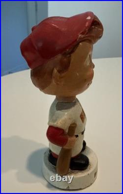 Vintage 1960s MINI Boston Red Sox Bobblehead 41/2 With Magnet Base Vintage 1960s MINI Boston Red Sox Bobblehead 41/2 With Magnet Base