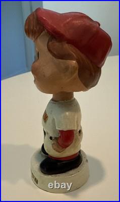 Vintage 1960s MINI Boston Red Sox Bobblehead 41/2 With Magnet Base Vintage 1960s MINI Boston Red Sox Bobblehead 41/2 With Magnet Base