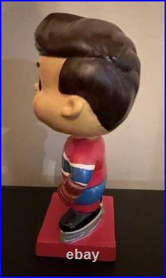 Vintage 1960s MONTREAL CANADIENS NHL Team Bobblehead Nodder