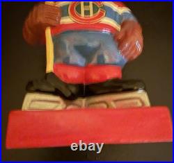 Vintage 1960s MONTREAL CANADIENS NHL Team Bobblehead Nodder