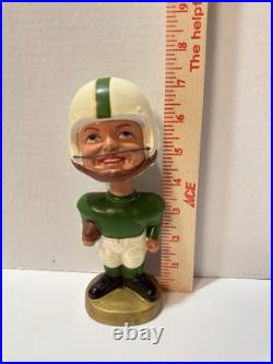 Vintage 1960s MSU MICHIGAN STATE UNIVERSITY or GREEN BAY PACKERS Bobblehead