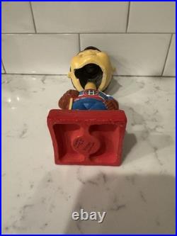 Vintage 1960s Montreal Canadiens Bobblehead Nodder High Skates Rare