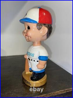 Vintage 1960s Montreal Expos baseball bobble head nodder doll. With BOX