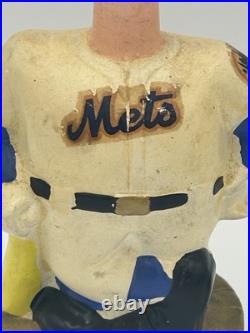 Vintage 1960s Mr. Met New York Mets Bobblehead Nodder Rare MLB Mascot
