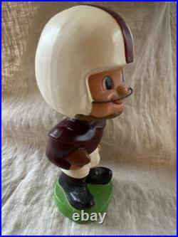 Vintage 1960s My Favorite Football Fella Team Bobblehead Nodder Japan Toes Up
